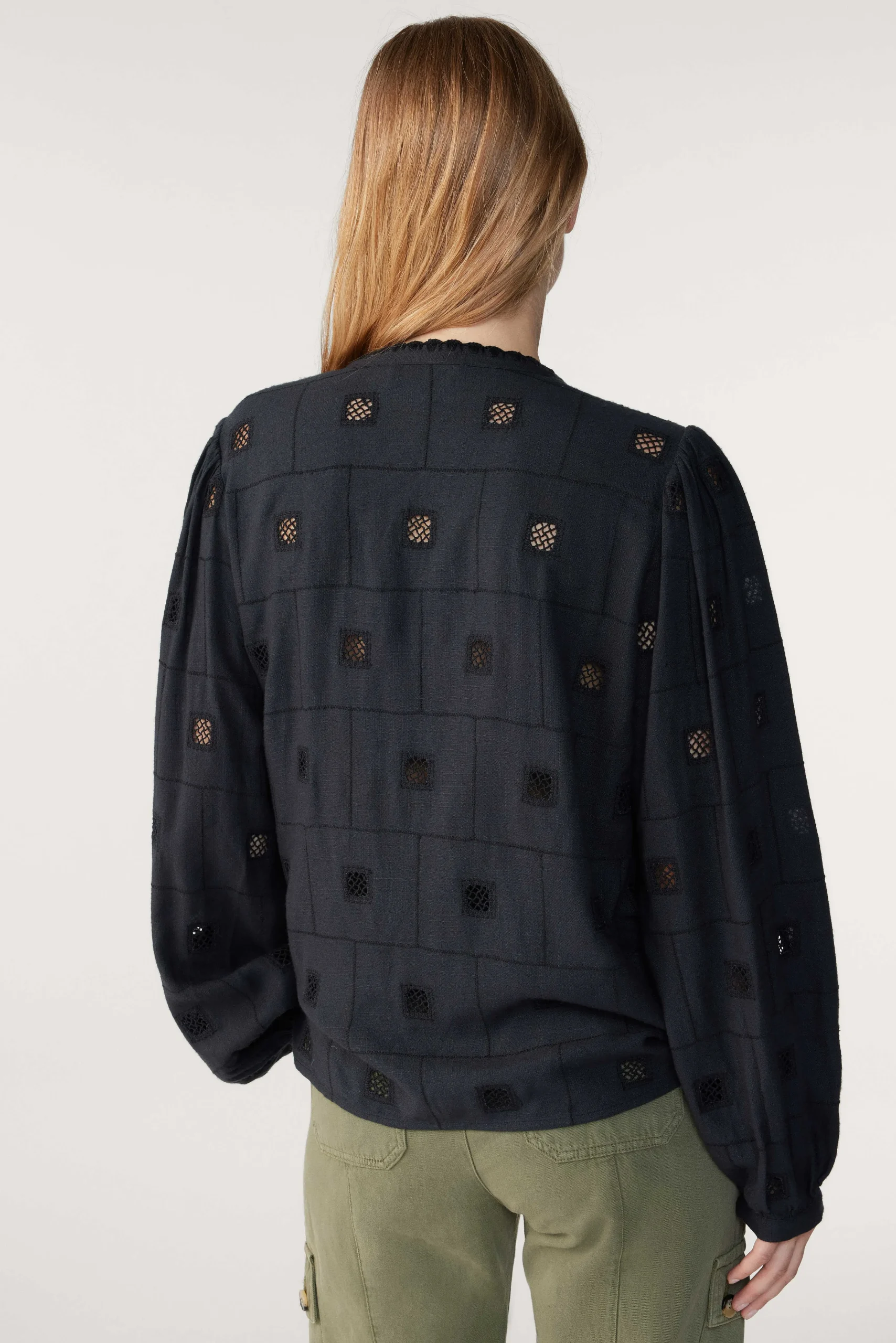 Tops & Hemden|Ba&Sh Ajour-Bluse