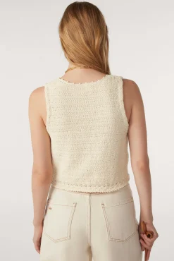 Pullovers & Strickjacke|Ba&Sh Armellose Strickjacke