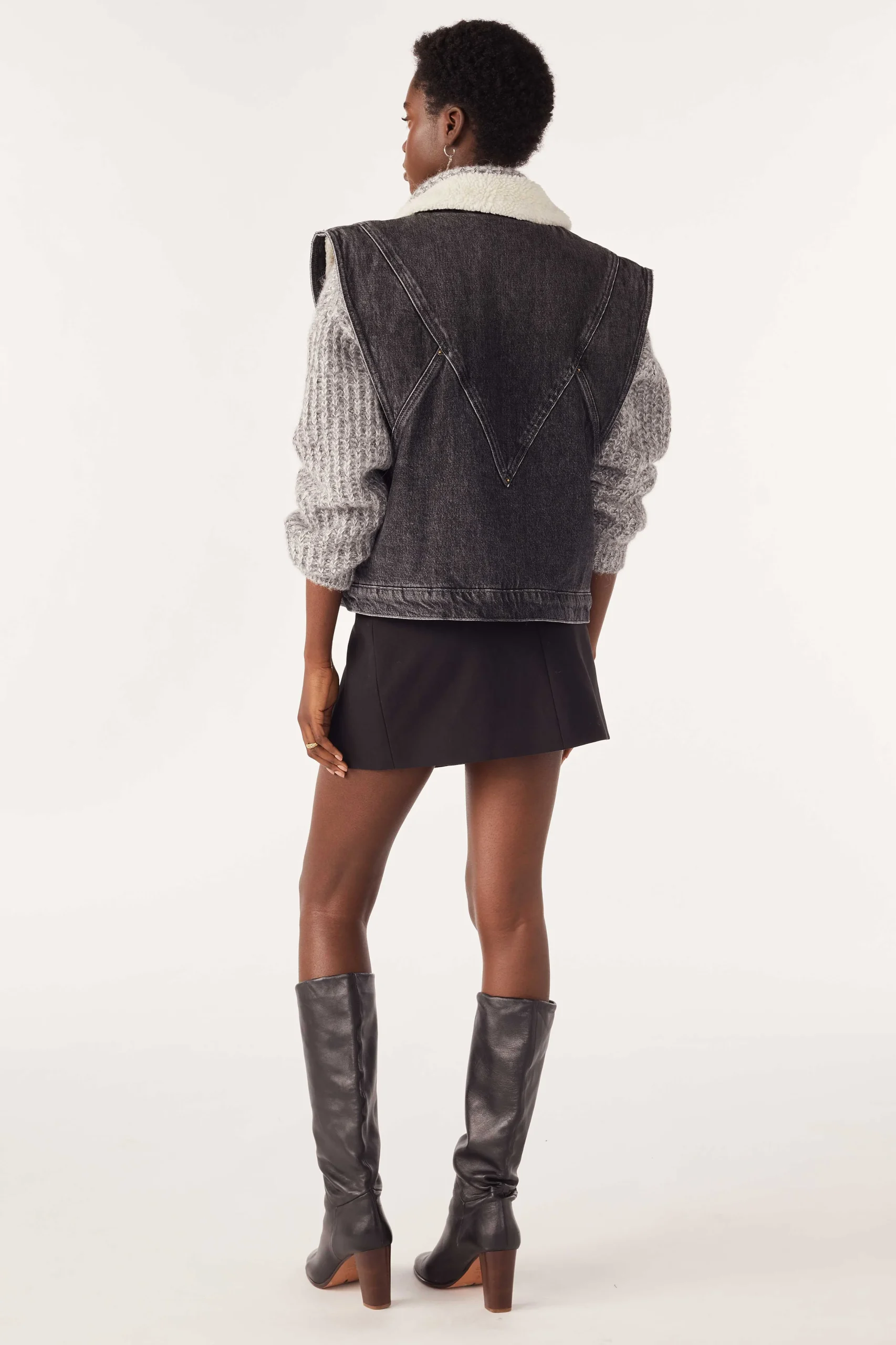 Denim|Ba&Sh Armelloser Blouson