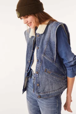 Denim|Ba&Sh Armelloser Blouson