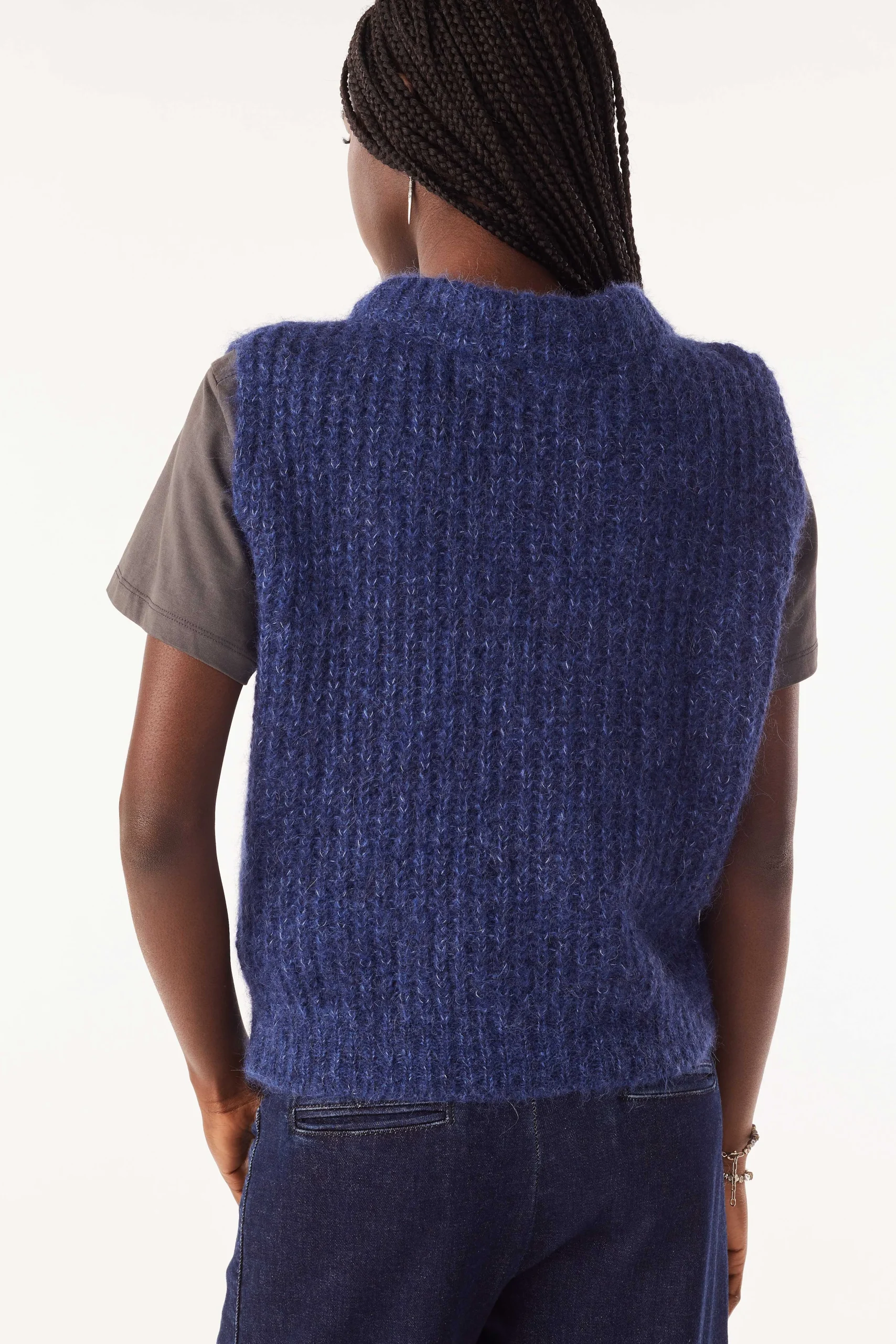 Pullovers & Strickjacke|Ba&Sh Armelloser Pullover