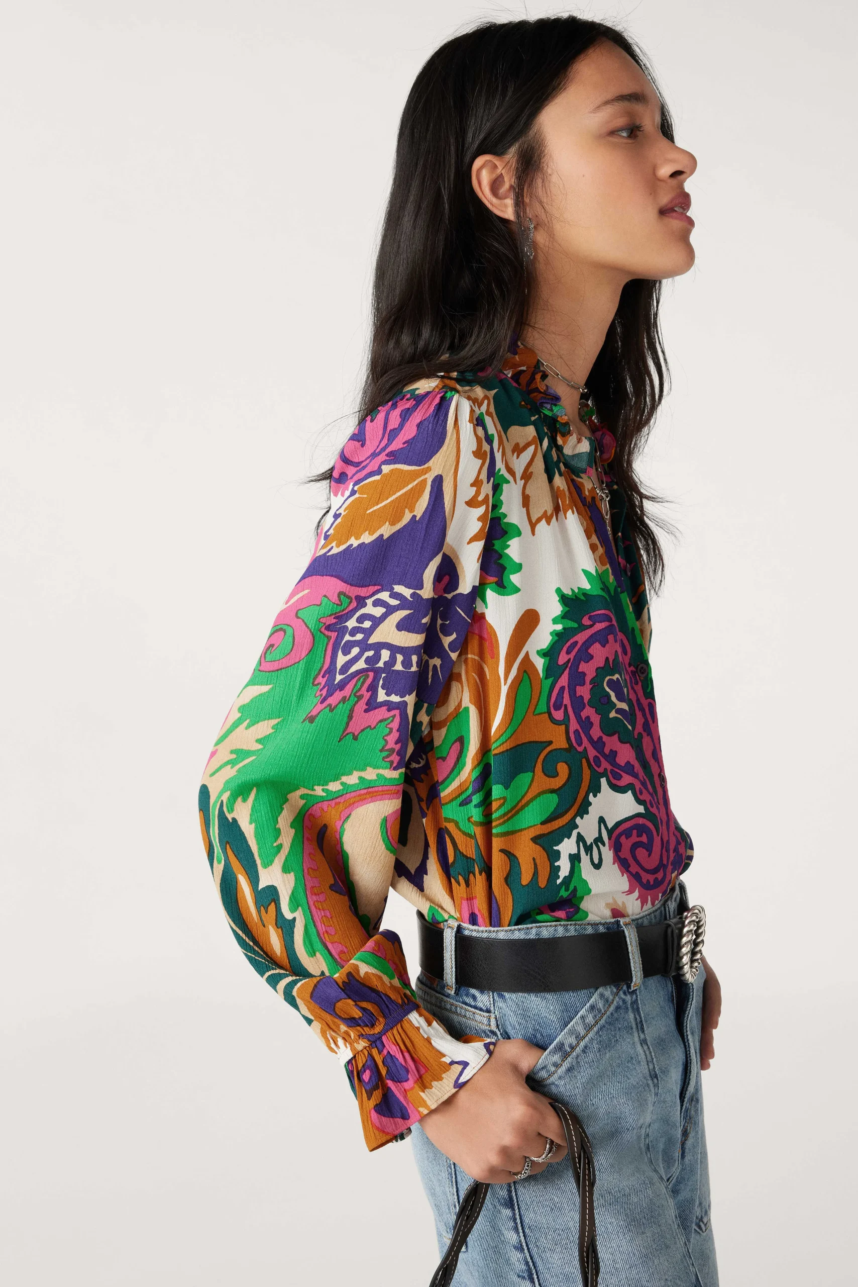 Passende Sets|Ba&Sh Bedrucktes Hemd