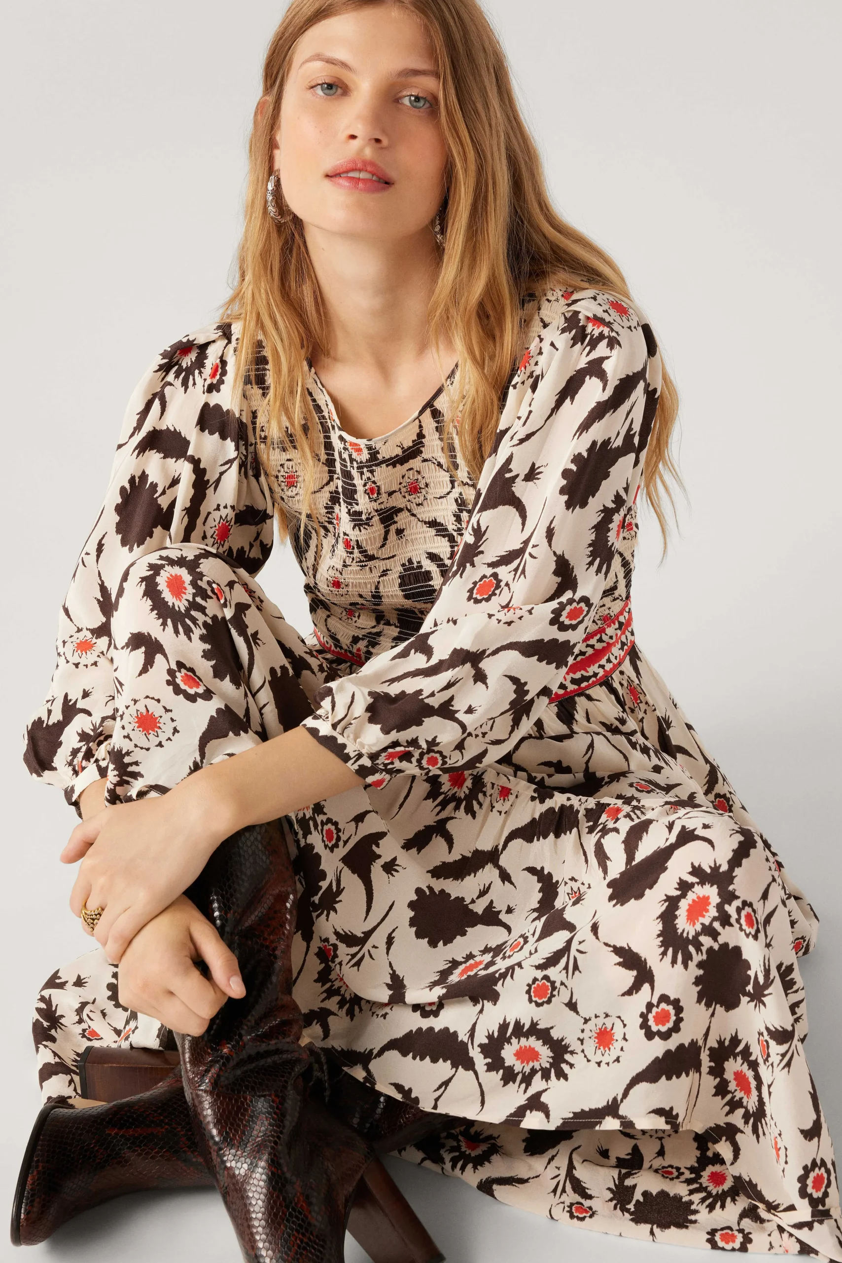 Kleider|Ba&Sh Bedrucktes Kleid