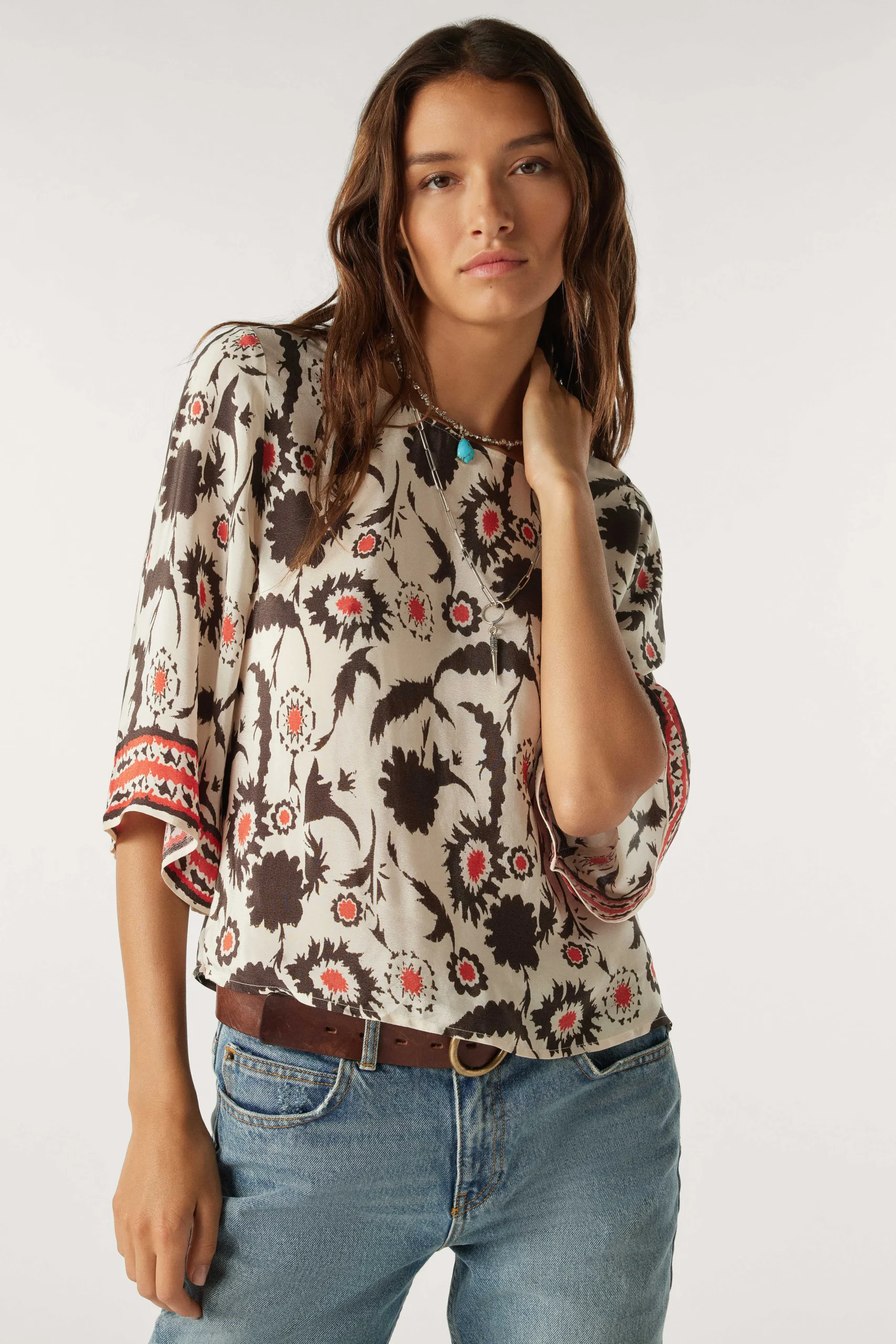 Tops & Hemden|Ba&Sh Bedrucktes Top