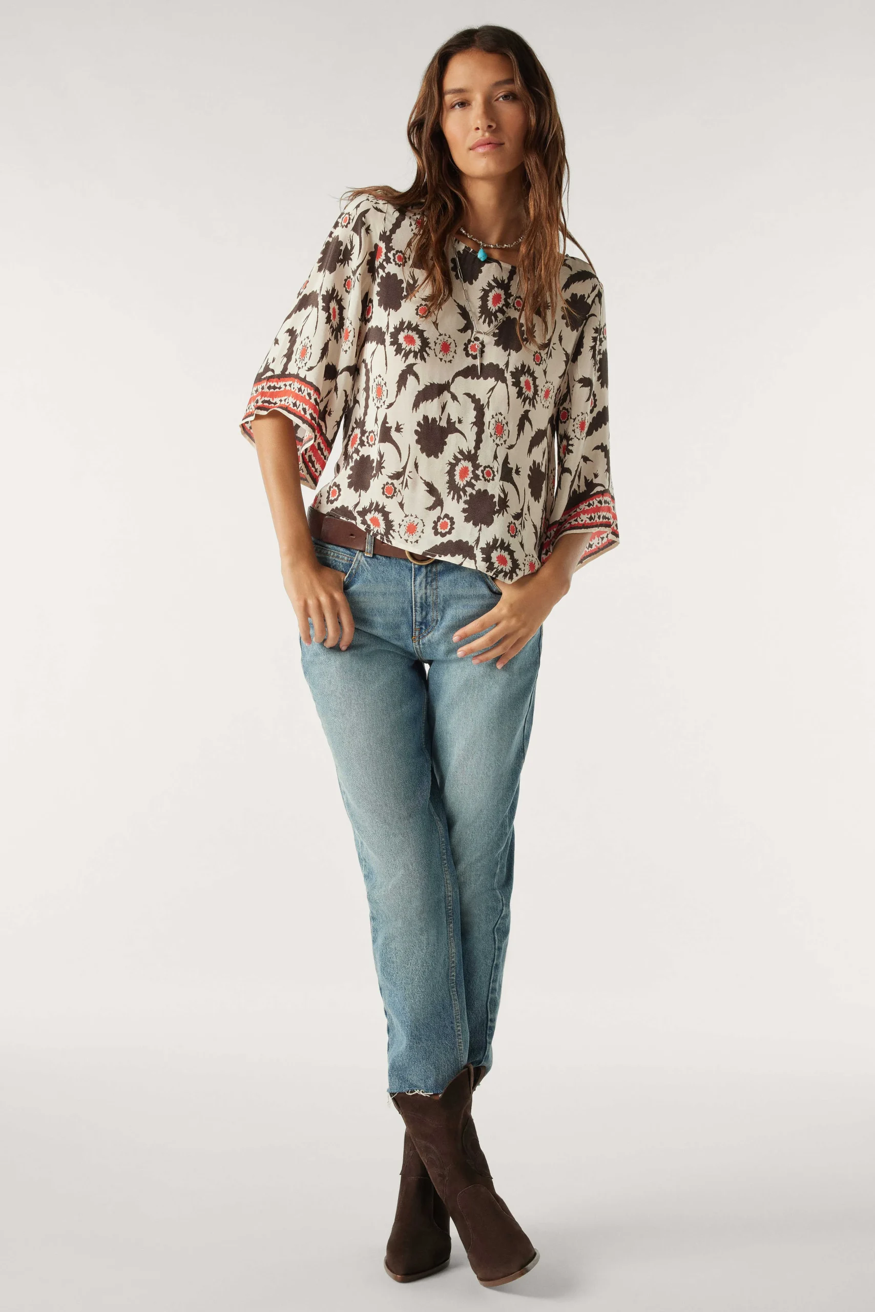 Tops & Hemden|Ba&Sh Bedrucktes Top