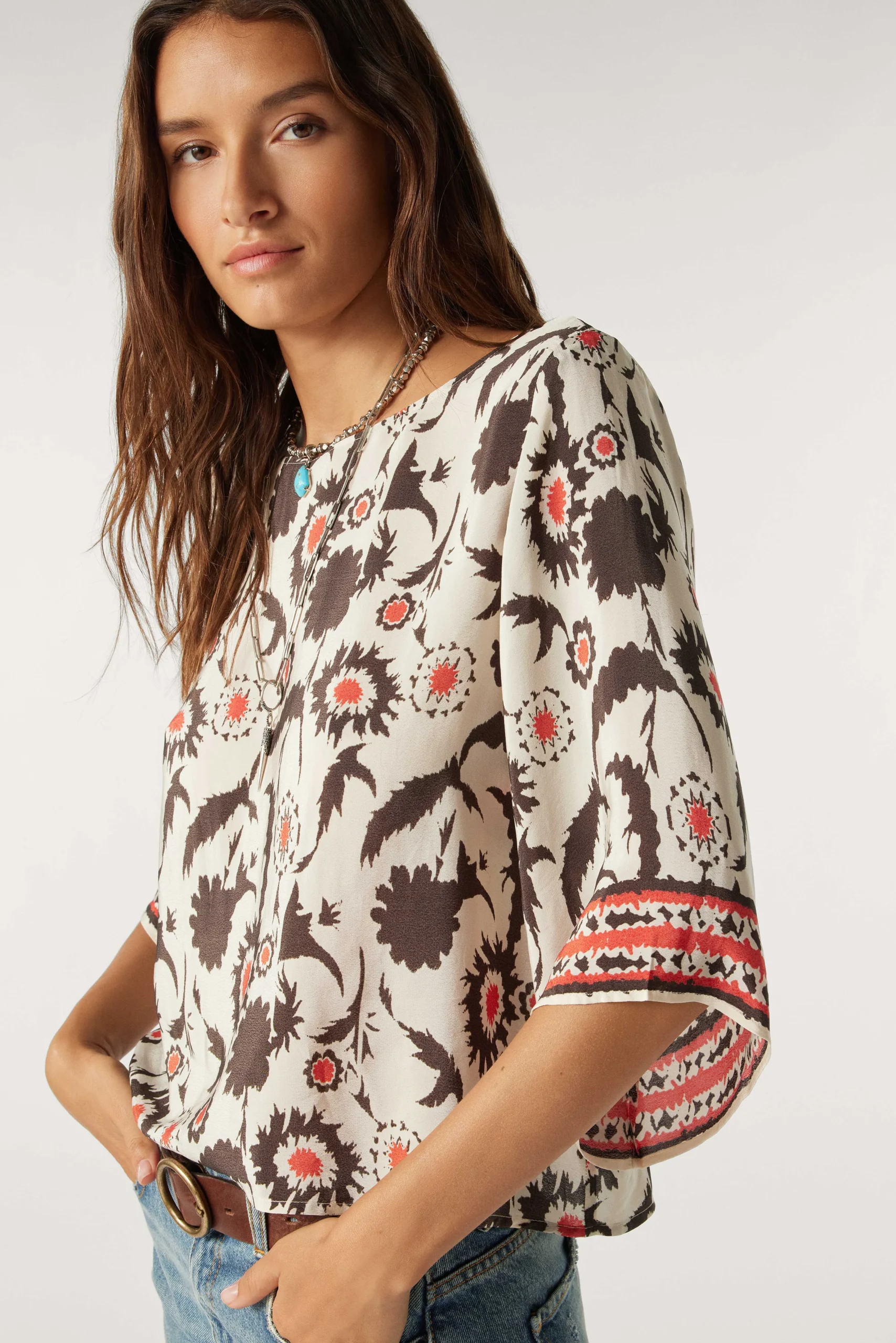 Tops & Hemden|Ba&Sh Bedrucktes Top