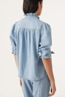 Denim|Ba&Sh Blouse