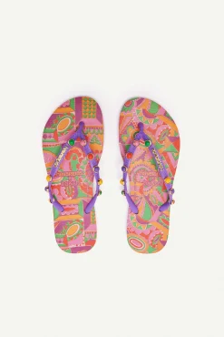 Schuhe|Ba&Sh Colourful Flip-Flops