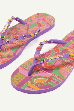 Schuhe|Ba&Sh Colourful Flip-Flops
