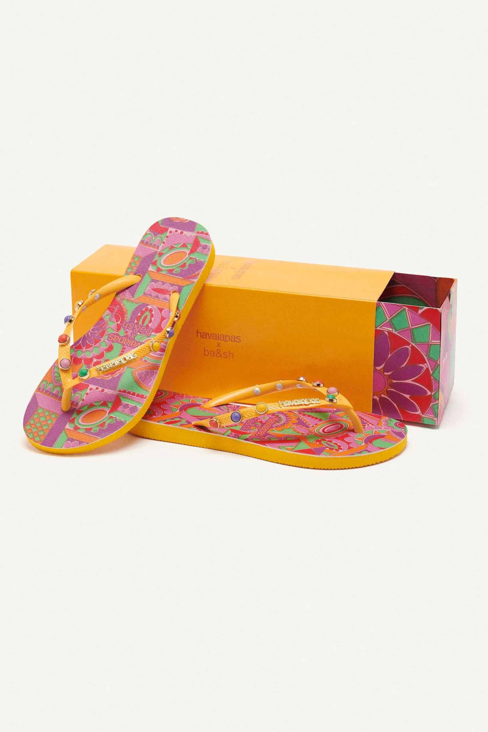 Schuhe|Ba&Sh Colourful Flip-Flops