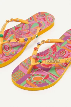 Schuhe|Ba&Sh Colourful Flip-Flops