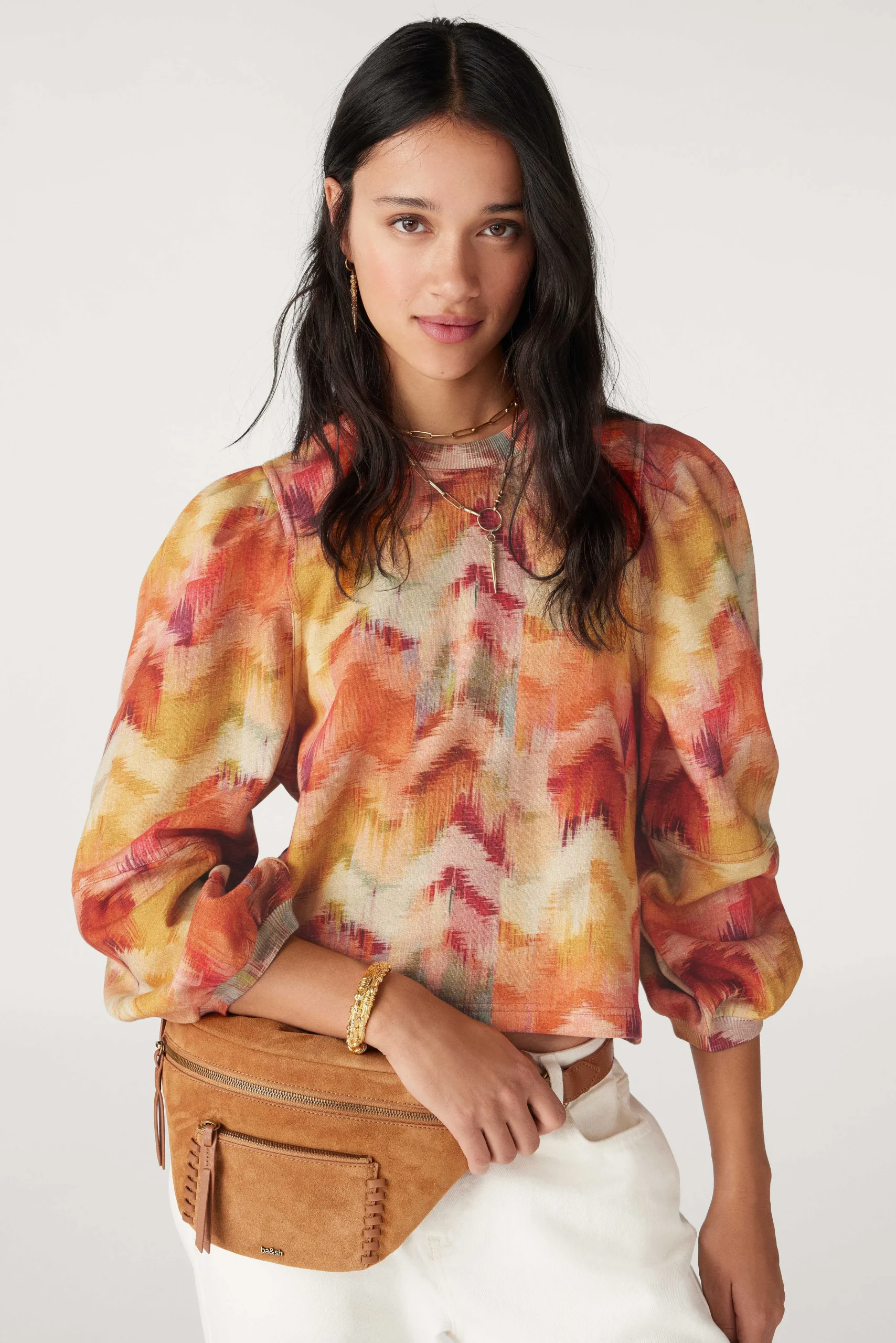 Sweatshirts|Ba&Sh Farbiger Sweater