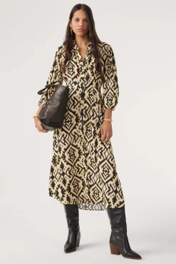 Kleider|Ba&Sh Fliesendes Hemdkleid