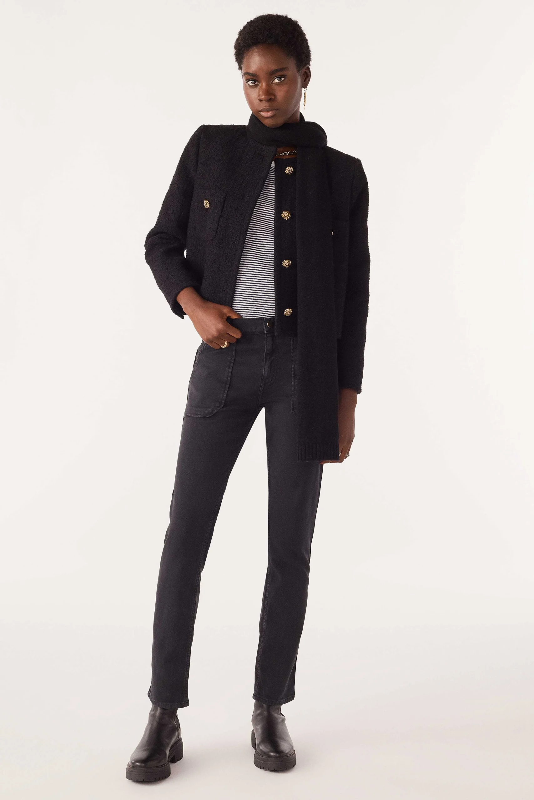 Denim|Ba&Sh Gerade Hose