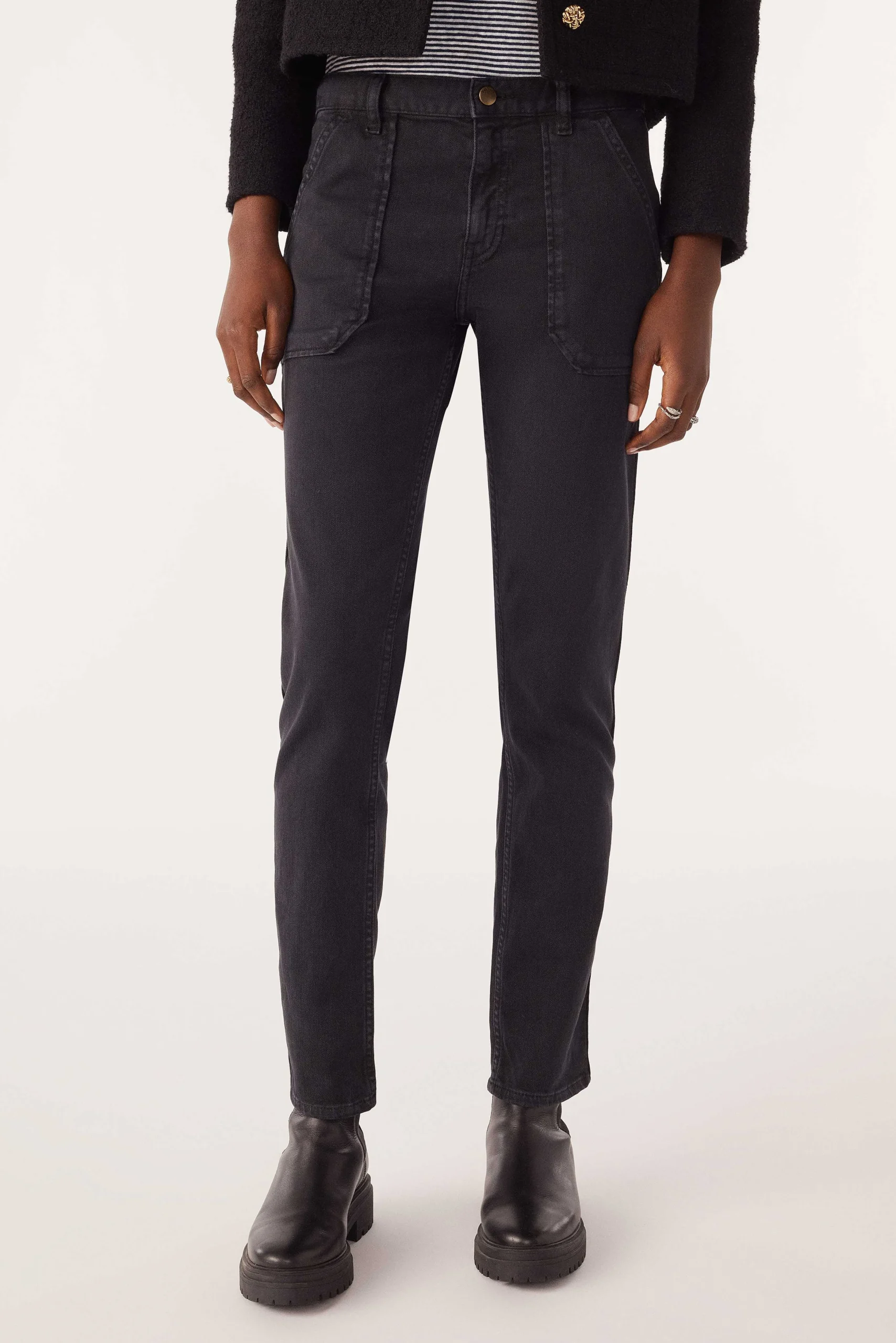 Denim|Ba&Sh Gerade Hose