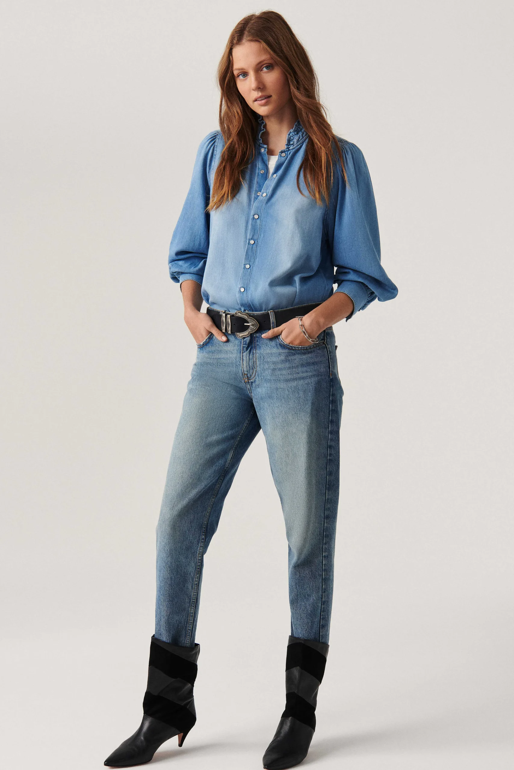 Denim|Ba&Sh Hemd