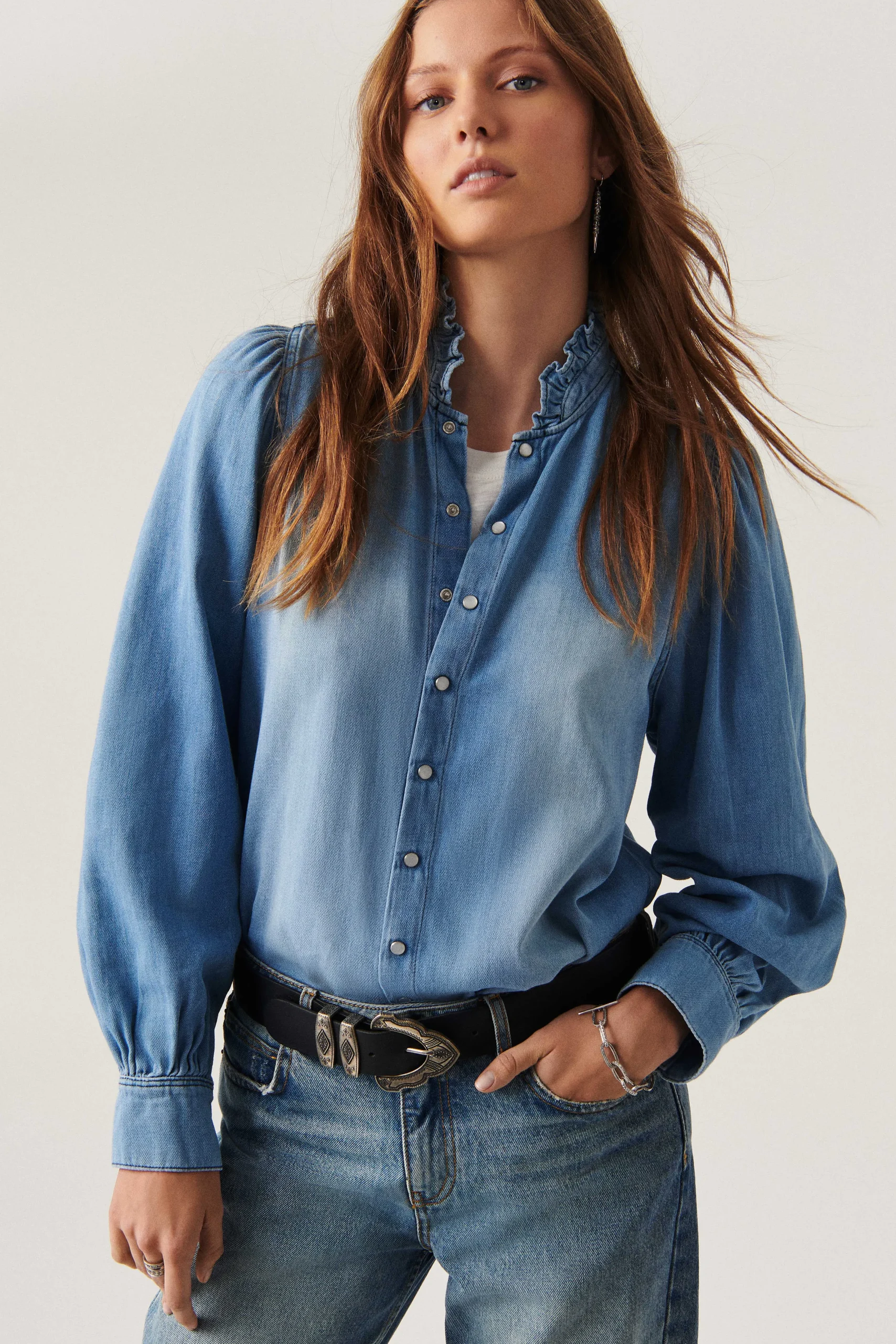 Denim|Ba&Sh Hemd