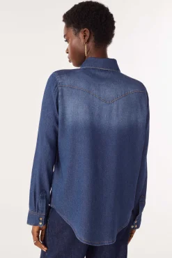Denim|Ba&Sh Hemd Aus Denim