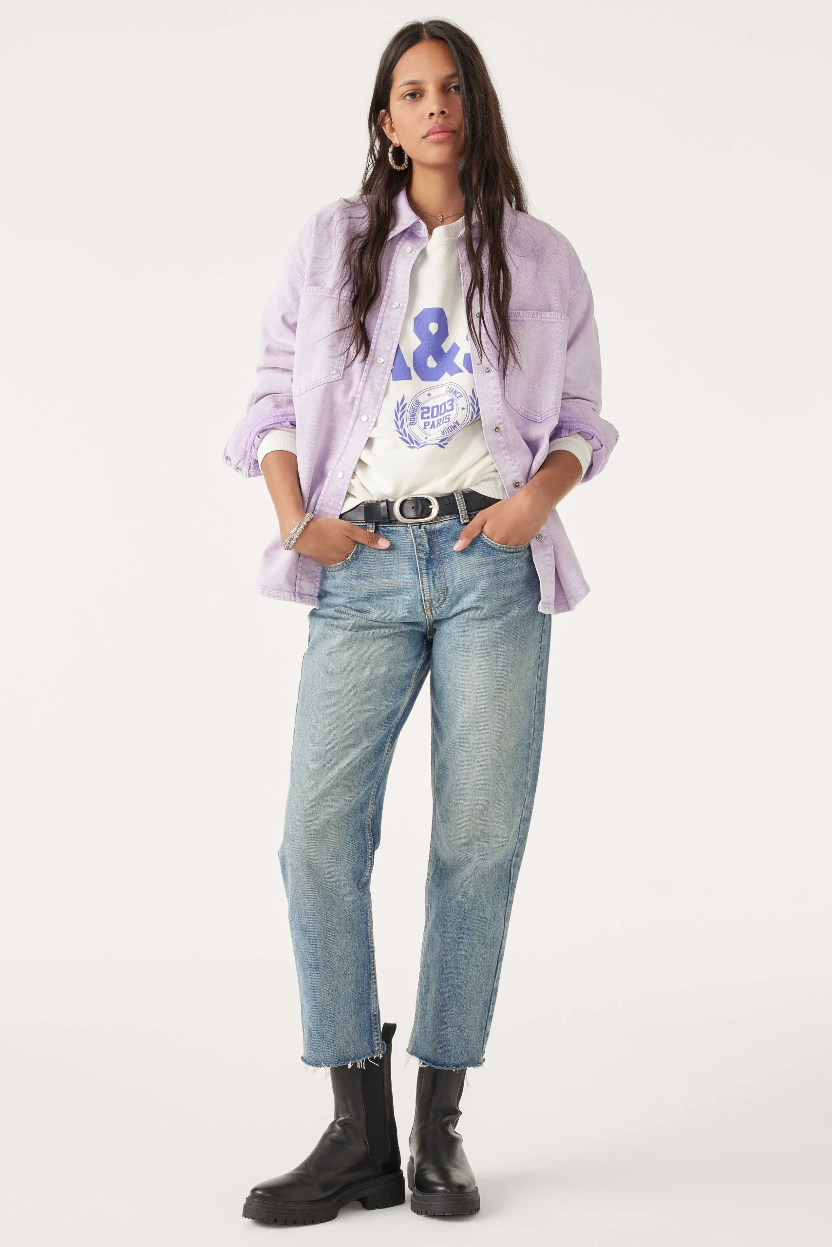 Tops & Hemden|Ba&Sh Hemd Inspiration Herrenmode