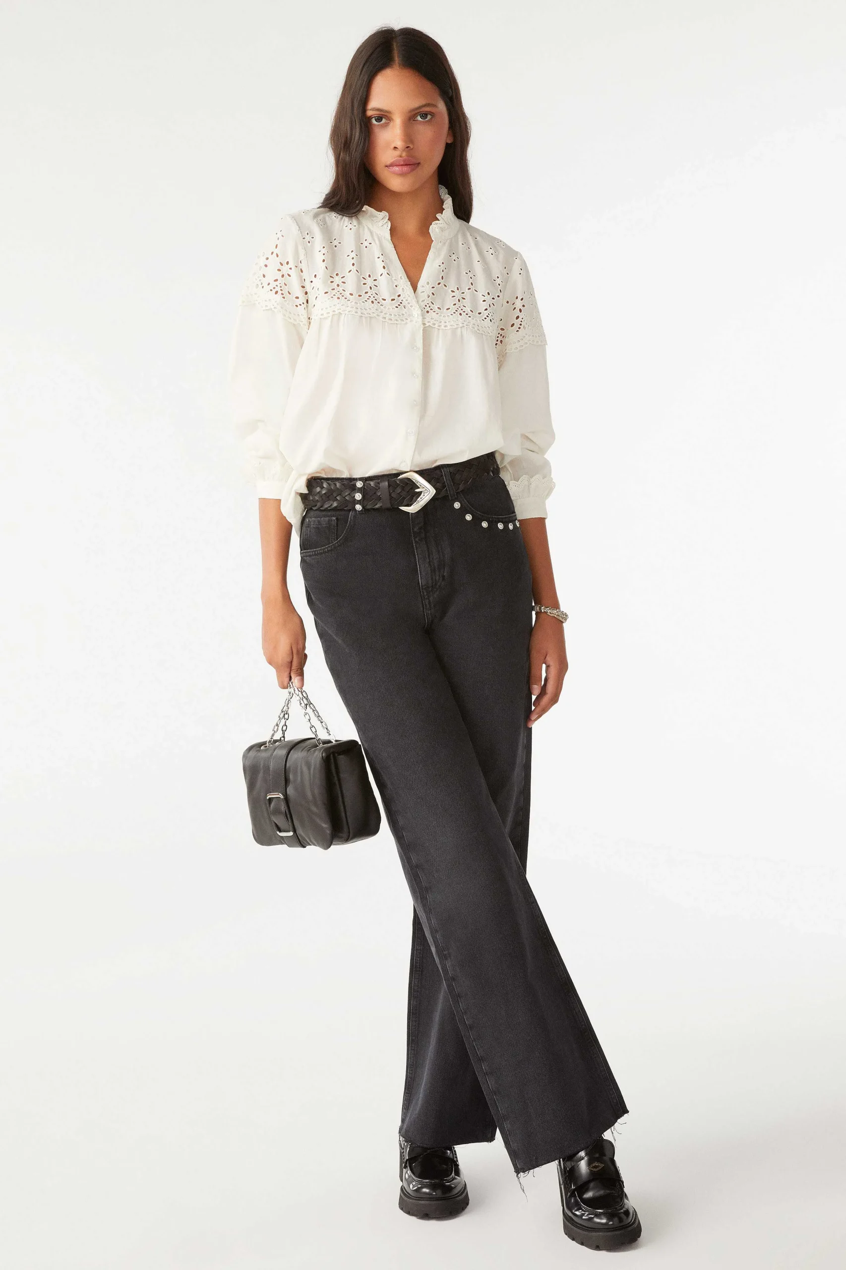 Tops & Hemden|Ba&Sh Hemdbluse Viktorianischer Stil