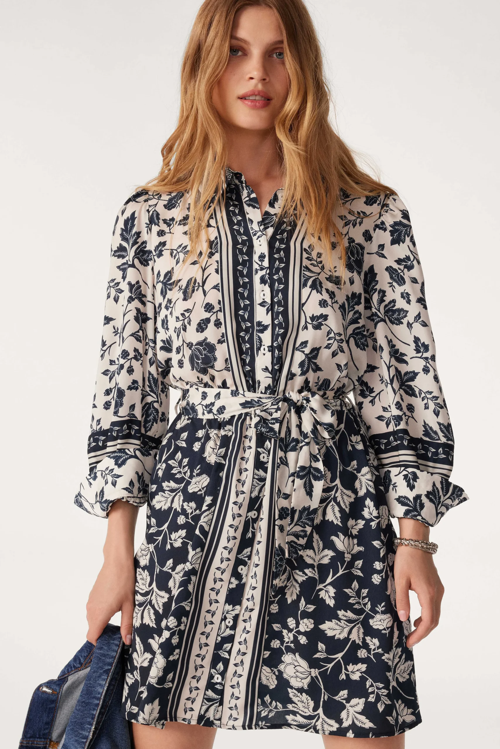 Kleider|Ba&Sh Hemdblusenkleid