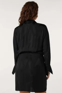 Kleider|Ba&Sh Hemdkleid Minilange