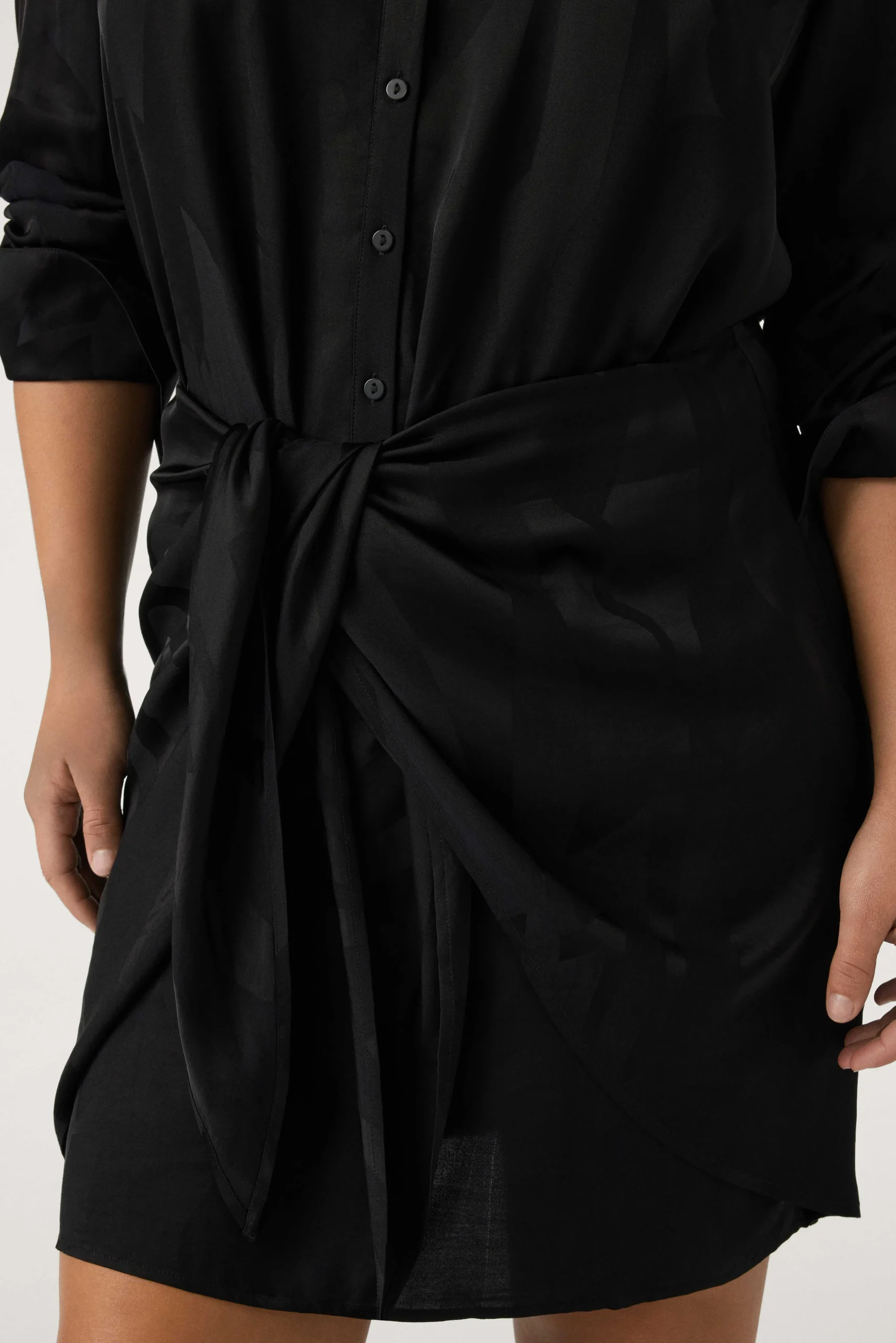Kleider|Ba&Sh Hemdkleid Minilange