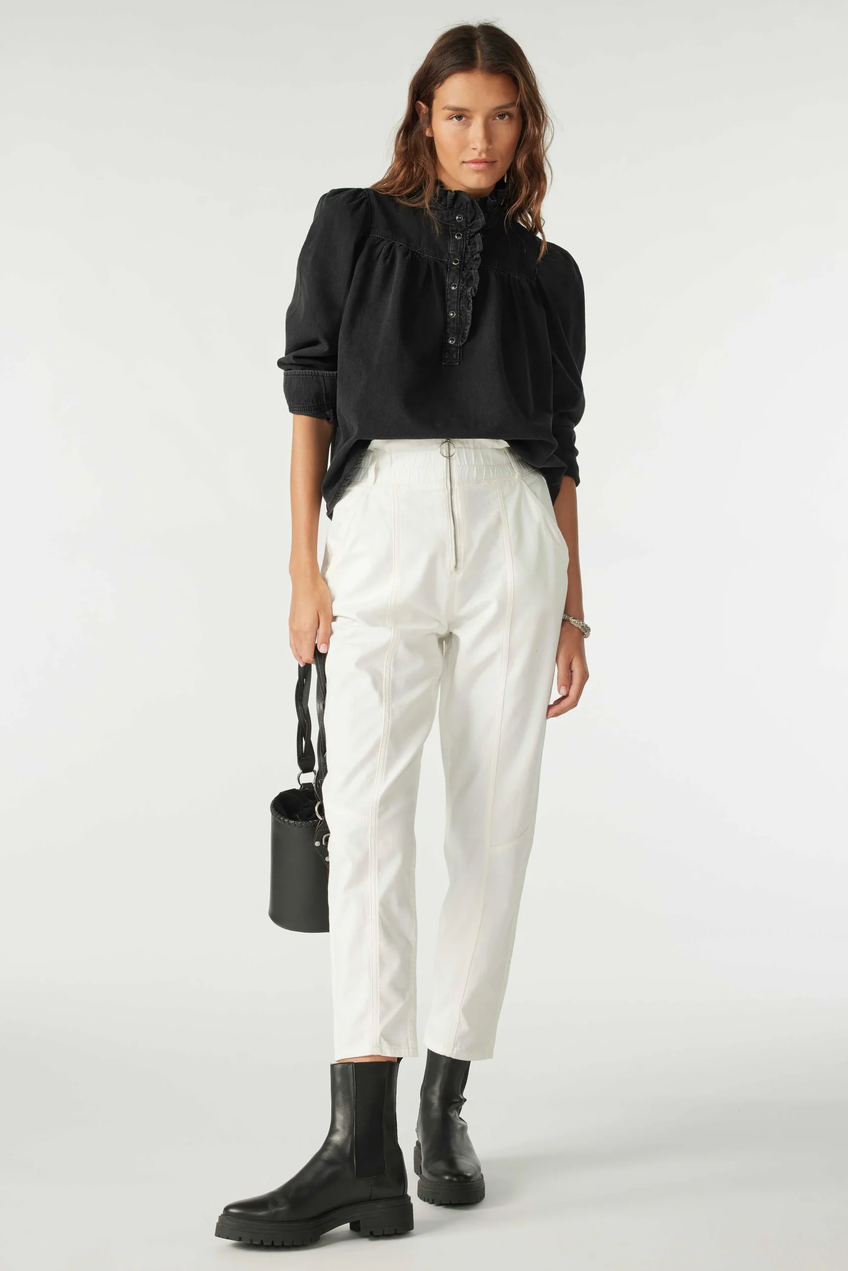 Passende Sets|Ba&Sh High Waist-Hose