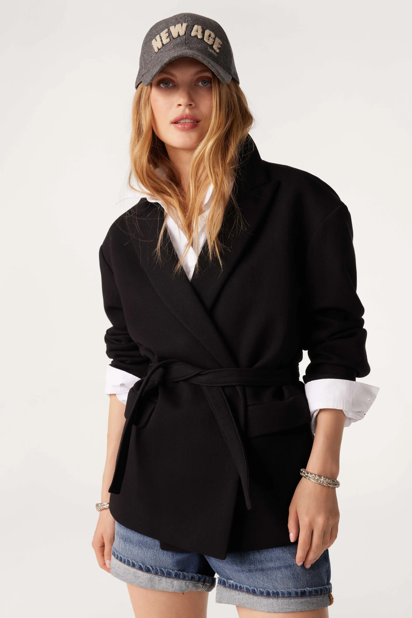 Jacke & Mantel|Ba&Sh Jacke Mit Gurtel