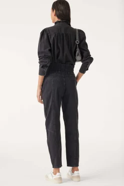 Denim|Ba&Sh Jeans Mit Hoher Taille