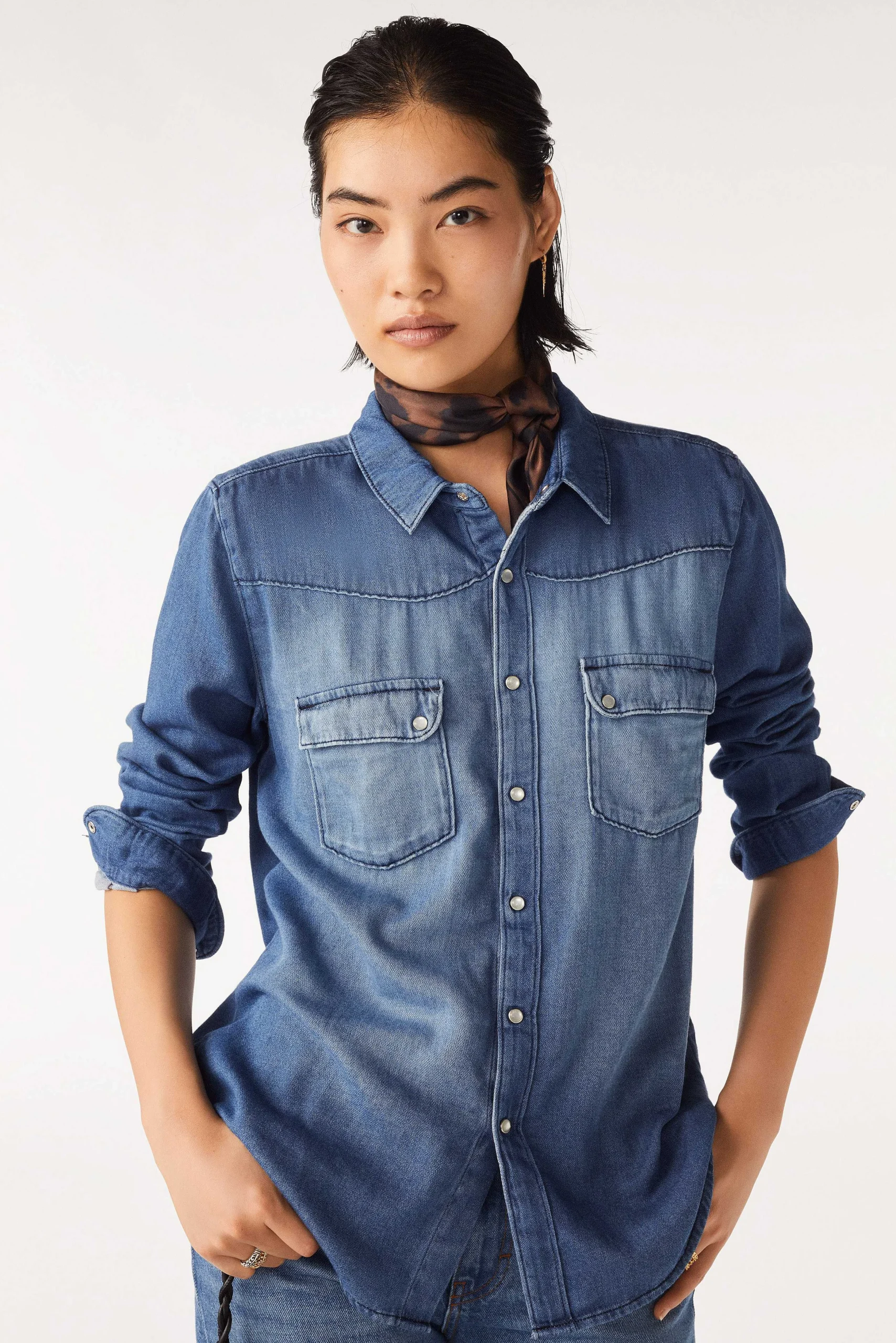 Denim|Ba&Sh Jeanshemd