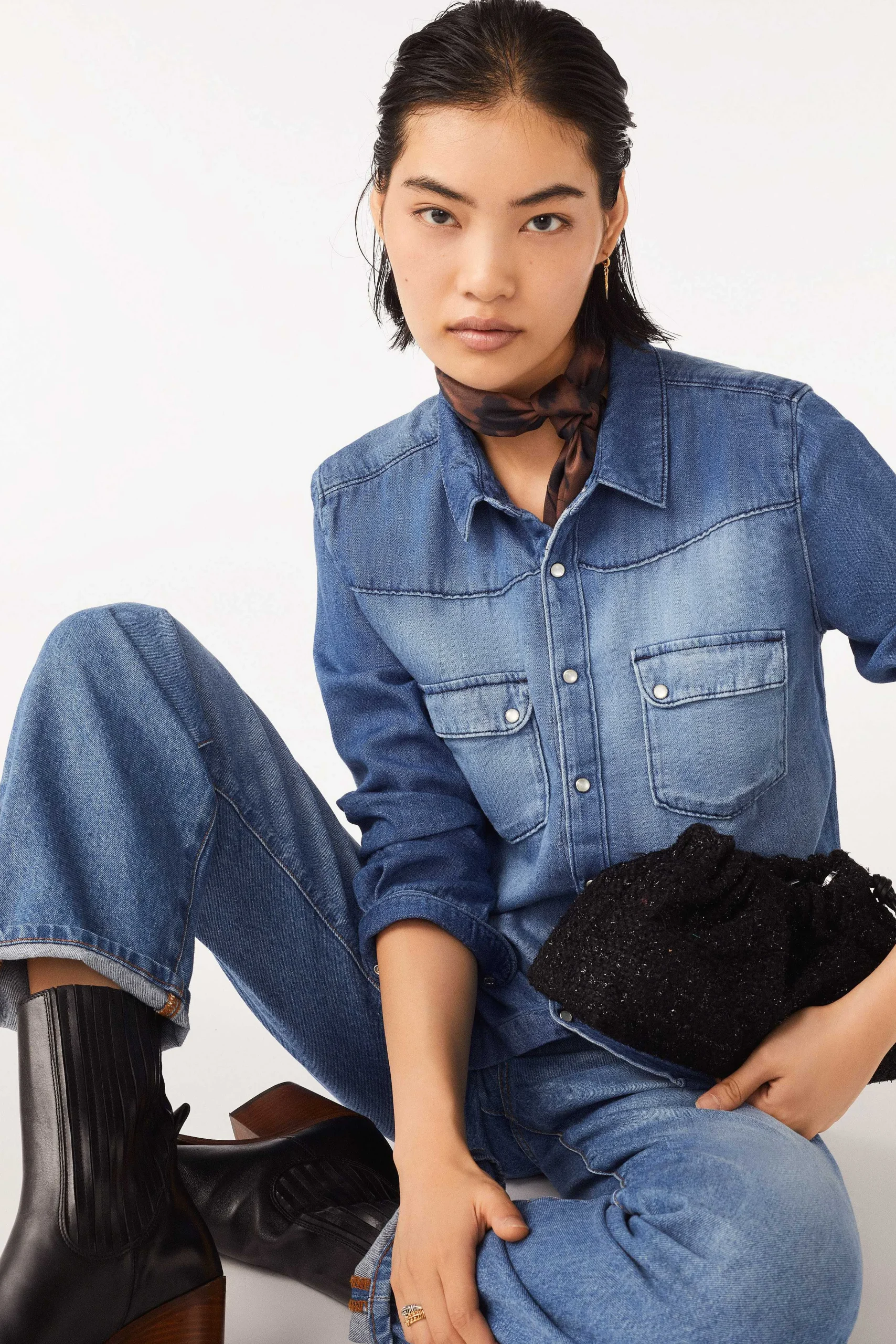 Denim|Ba&Sh Jeanshemd