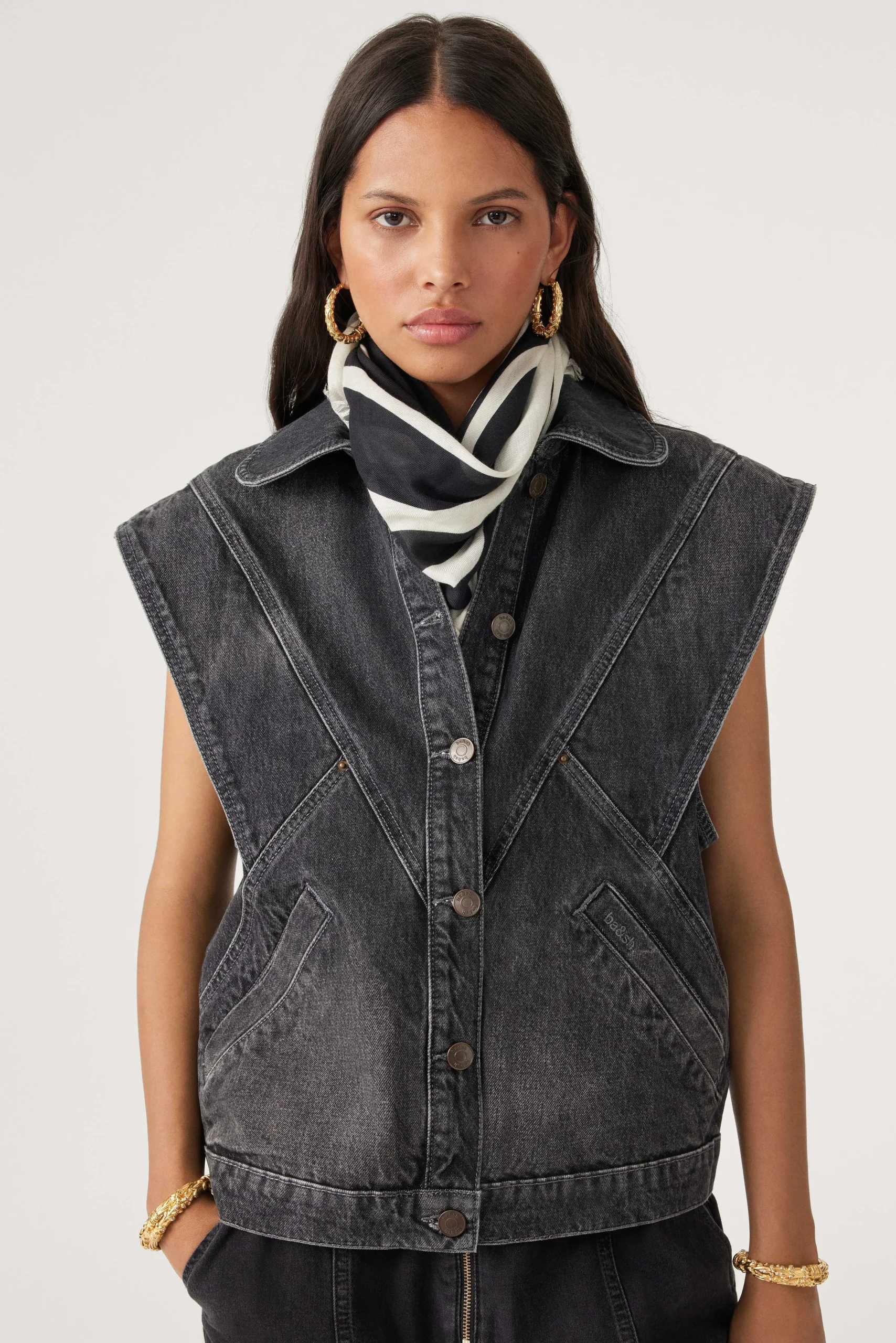 Denim|Ba&Sh Jeansjacke
