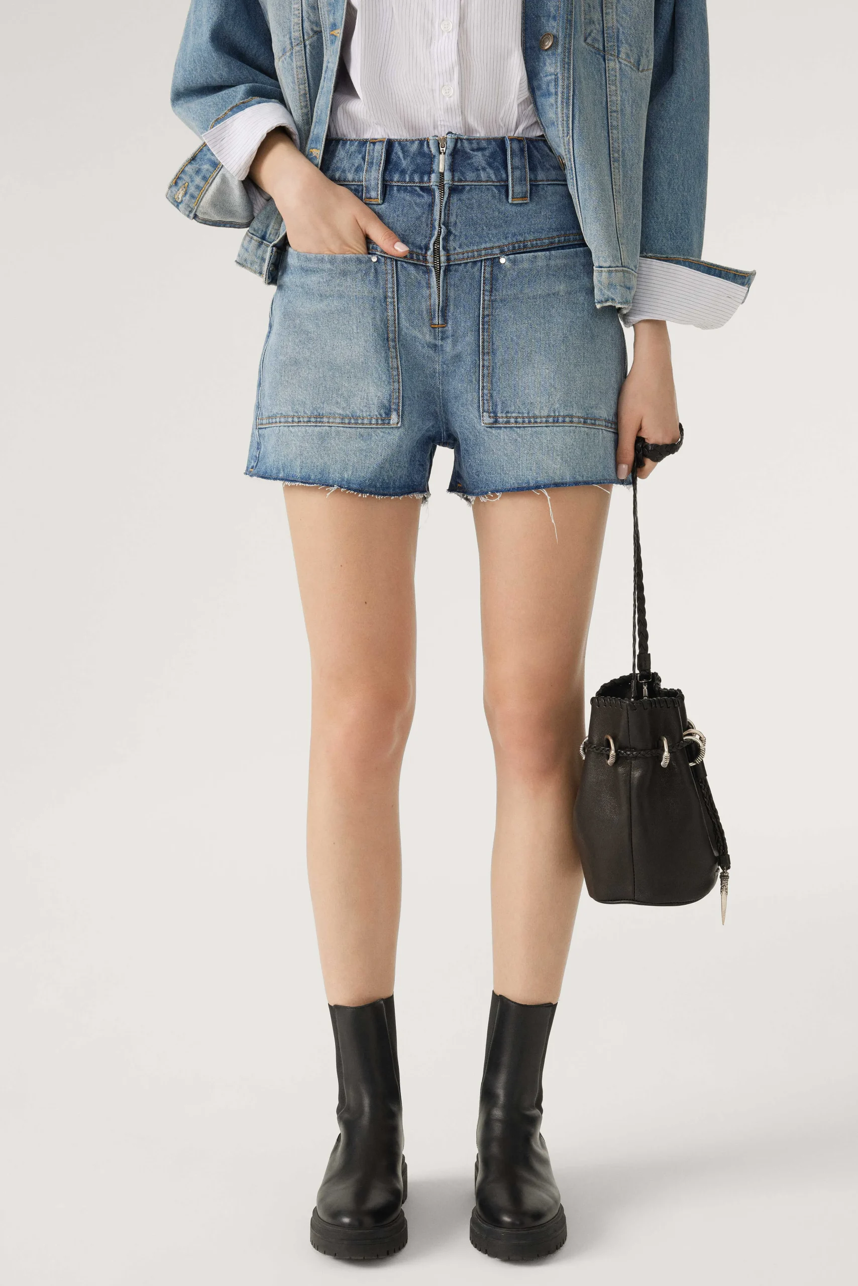 Denim|Ba&Sh Jeansshorts