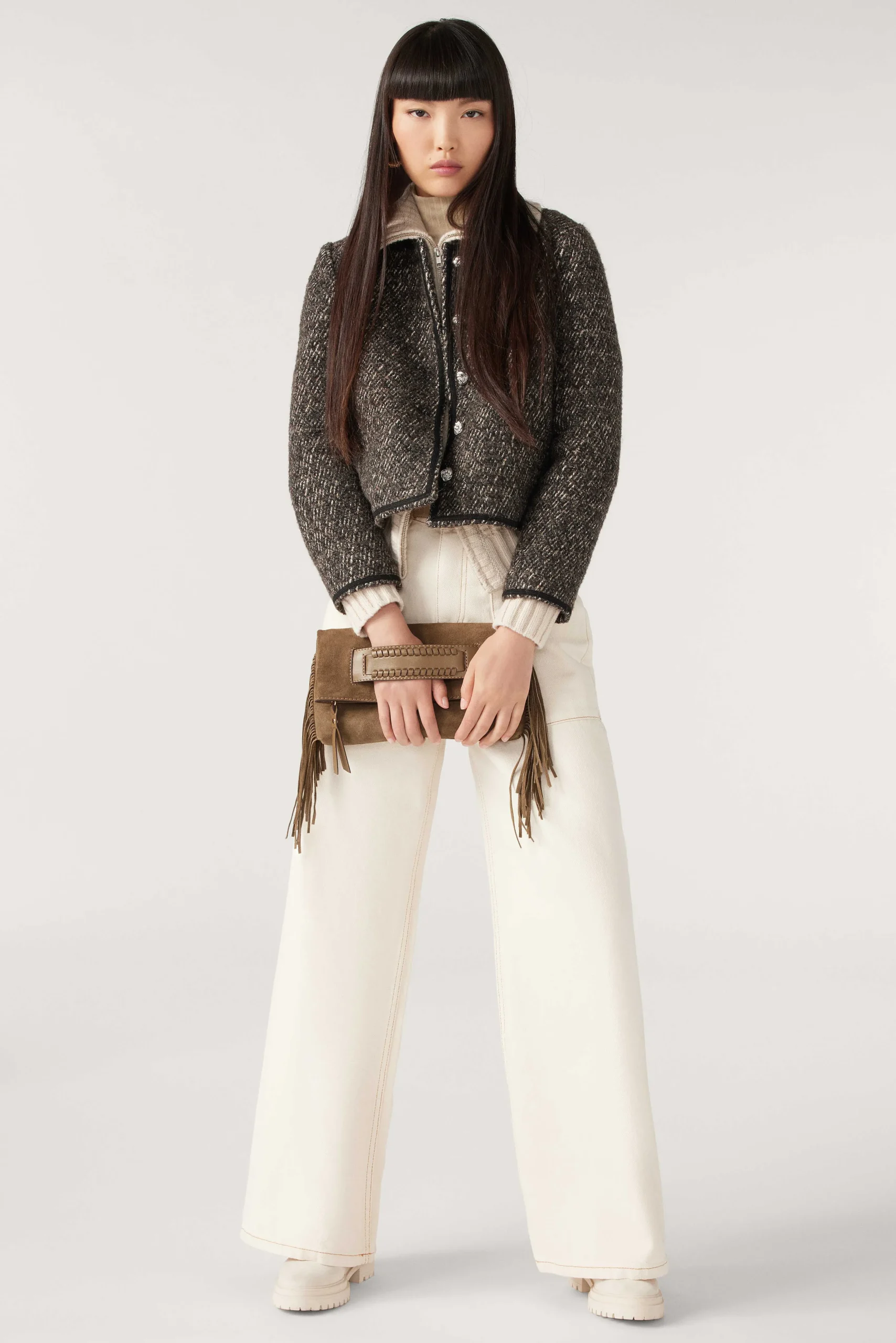 Jacke & Mantel|Ba&Sh Kastenformige Jacke