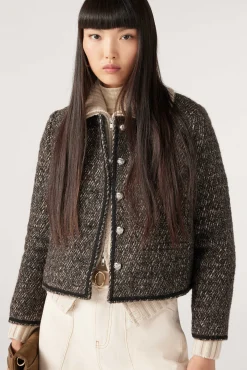 Jacke & Mantel|Ba&Sh Kastenformige Jacke