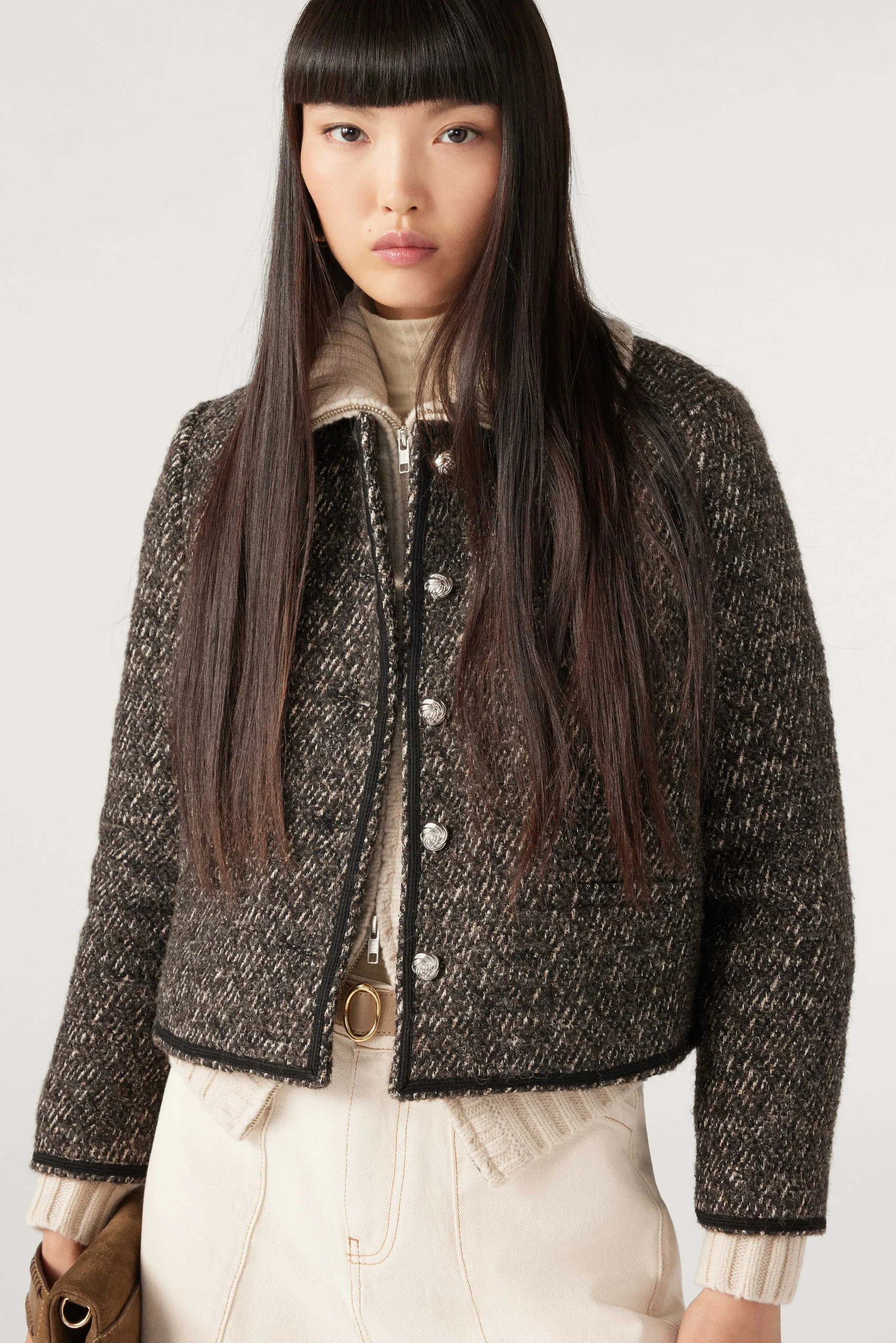 Jacke & Mantel|Ba&Sh Kastenformige Jacke