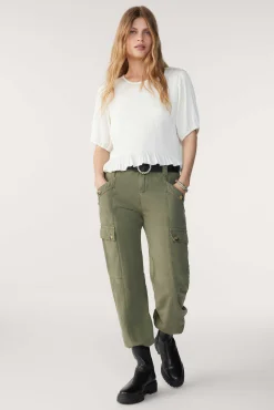 Tops & Hemden|Ba&Sh Kurzarm-T-Shirt Mit Volants