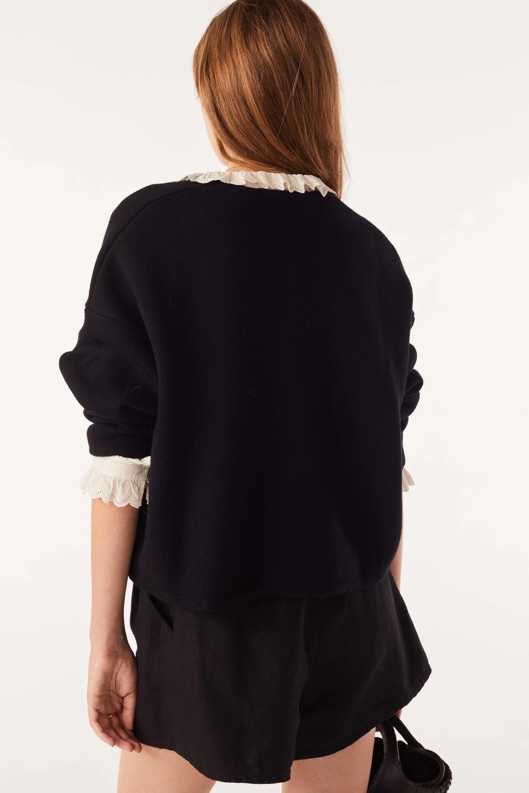 Pullovers & Strickjacke|Ba&Sh Kurze Strickjacke