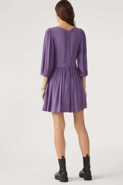 Kleider|Ba&Sh Kurzes Gesmoktes Kleid