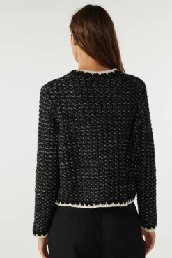 Jacke & Mantel|Ba&Sh Langarmelige Strickjacke
