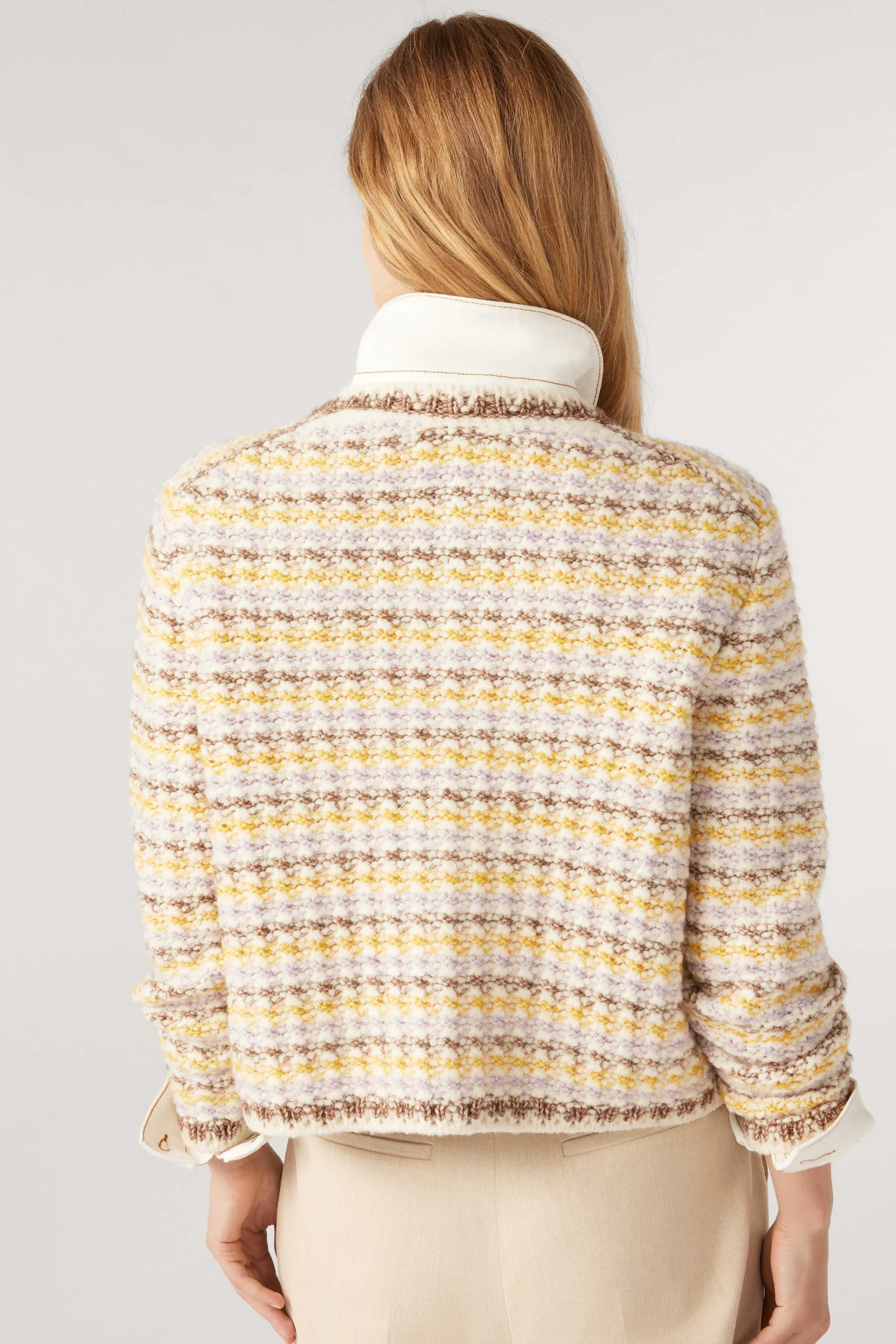 Jacke & Mantel|Ba&Sh Langarmelige Strickjacke