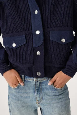 Denim|Ba&Sh Langarmeliger Blouson
