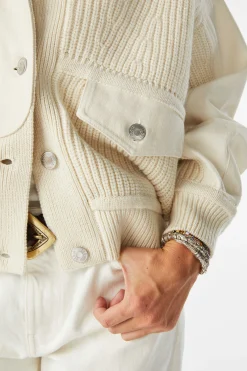 Pullovers & Strickjacke|Ba&Sh Langarmeliger Blouson