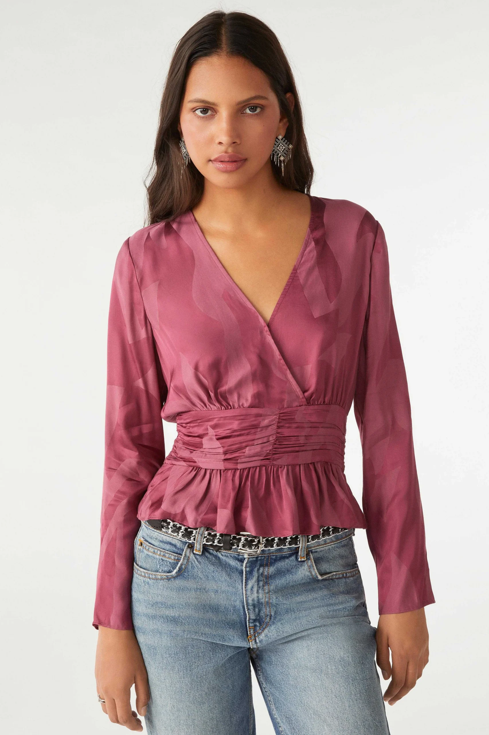 Tops & Hemden|Ba&Sh Langarmeliges Oberteil