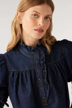 Denim|Ba&Sh Langarmhemd