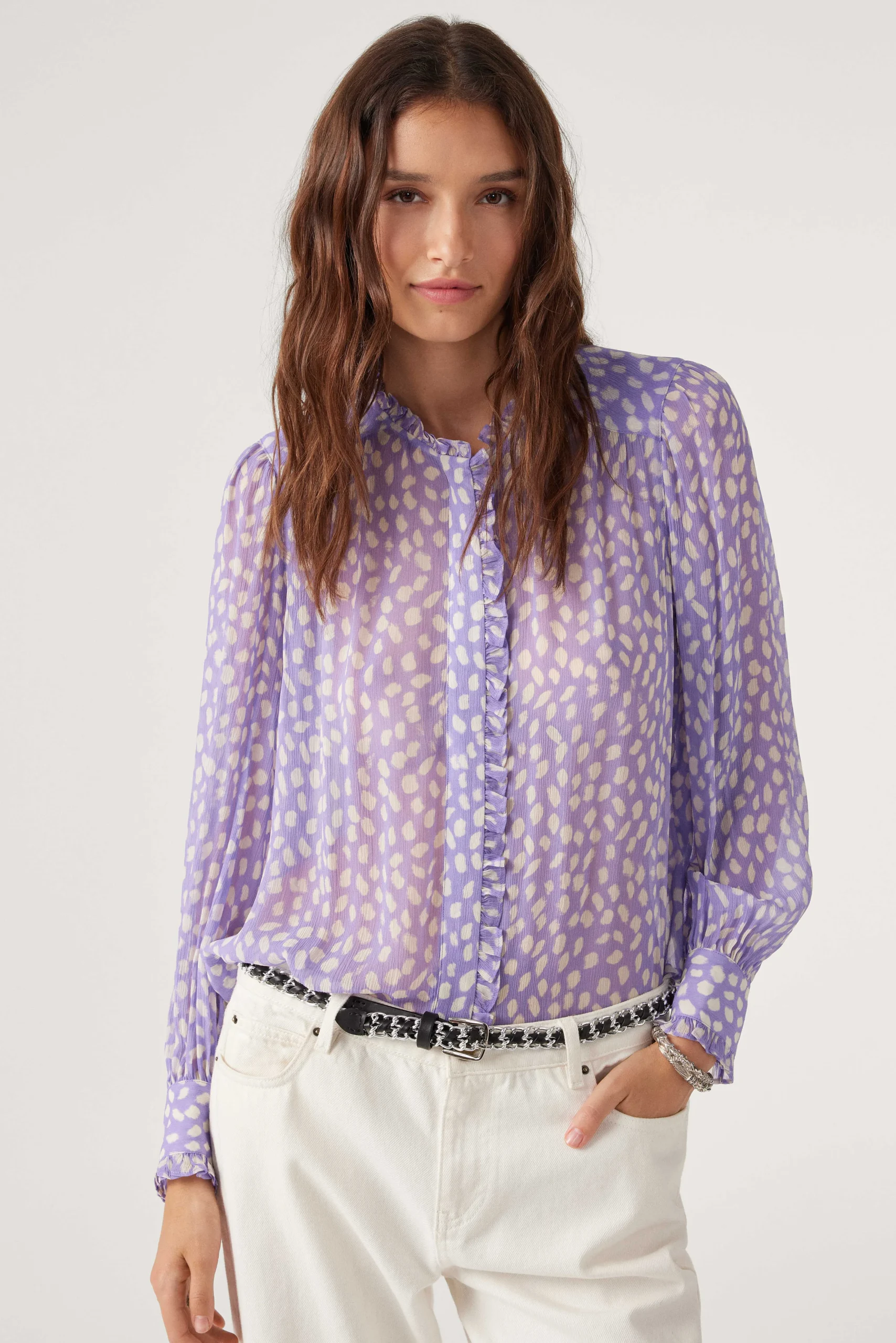 Tops & Hemden|Ba&Sh Langarmhemd