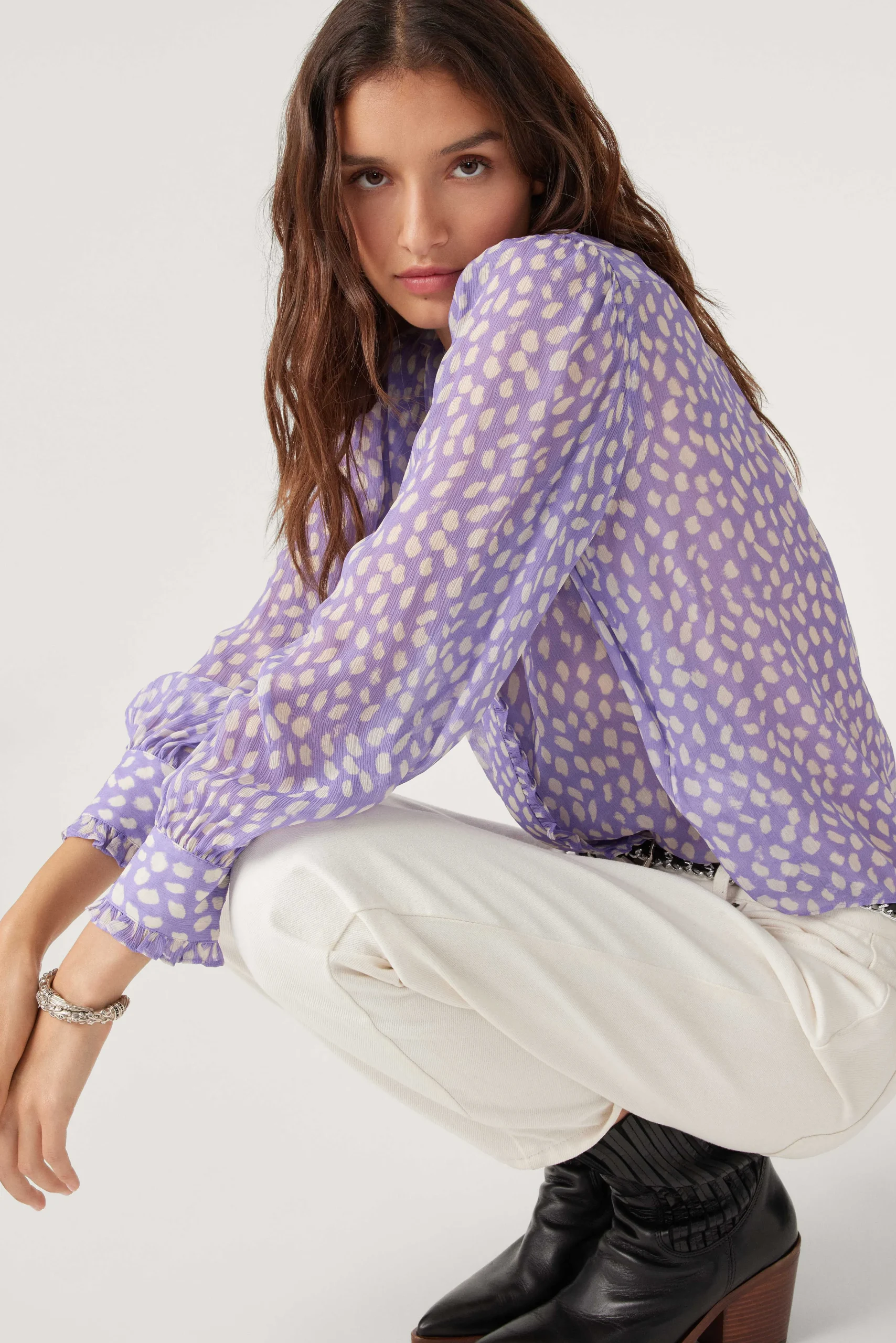 Tops & Hemden|Ba&Sh Langarmhemd