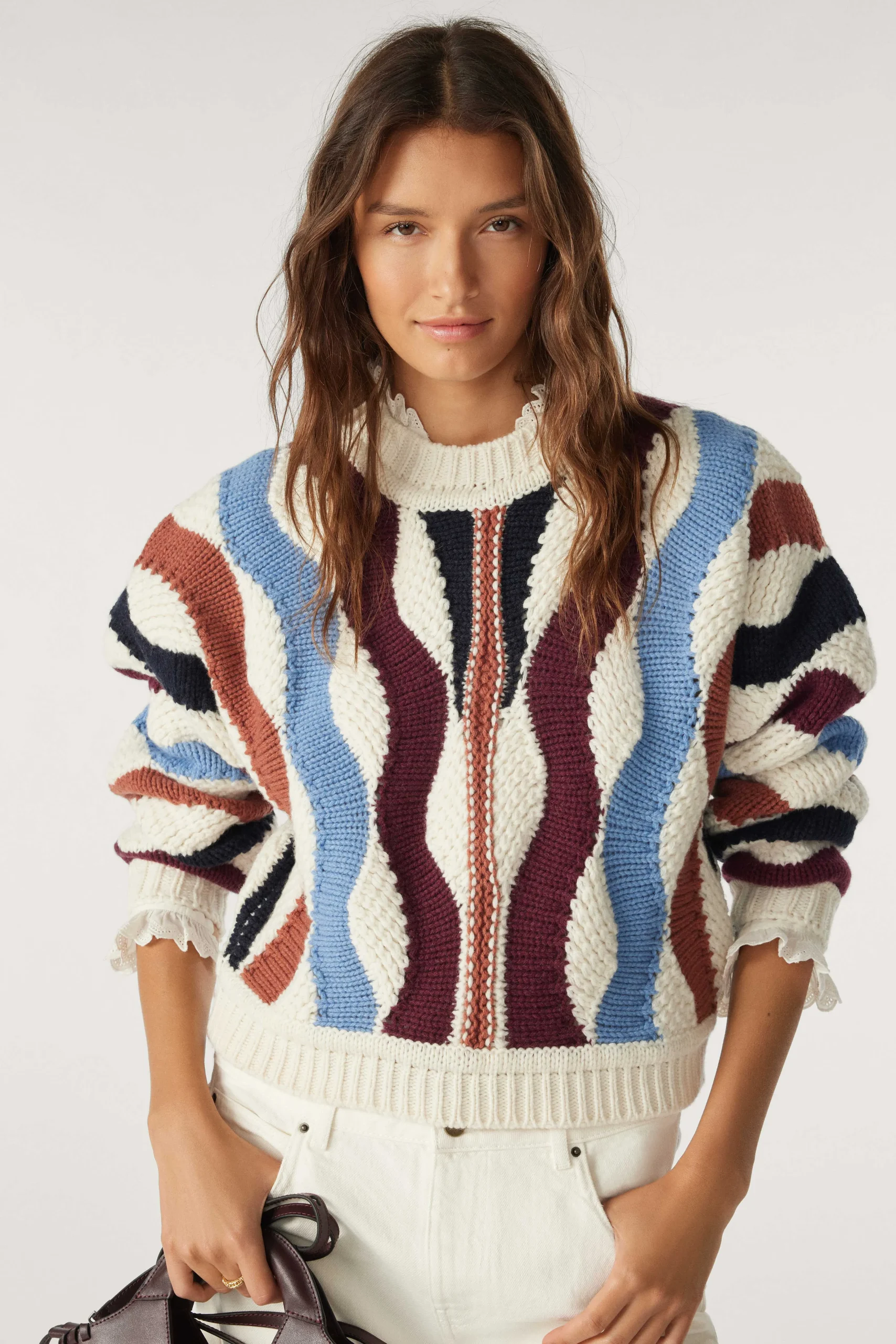 Pullovers & Strickjacke|Ba&Sh Langarmpull Weber