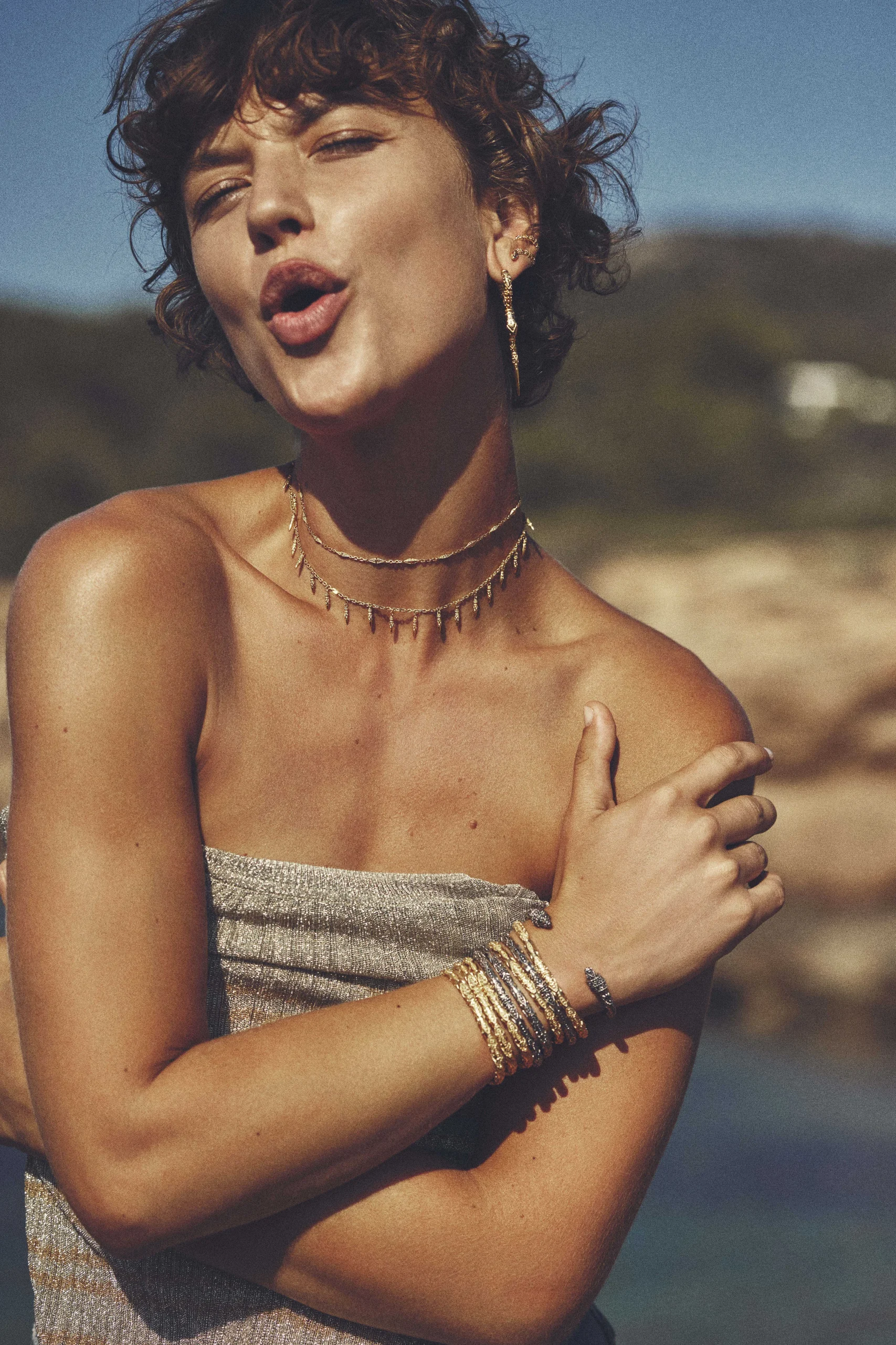 Schmuck|Ba&Sh Langenverstellbare Kette